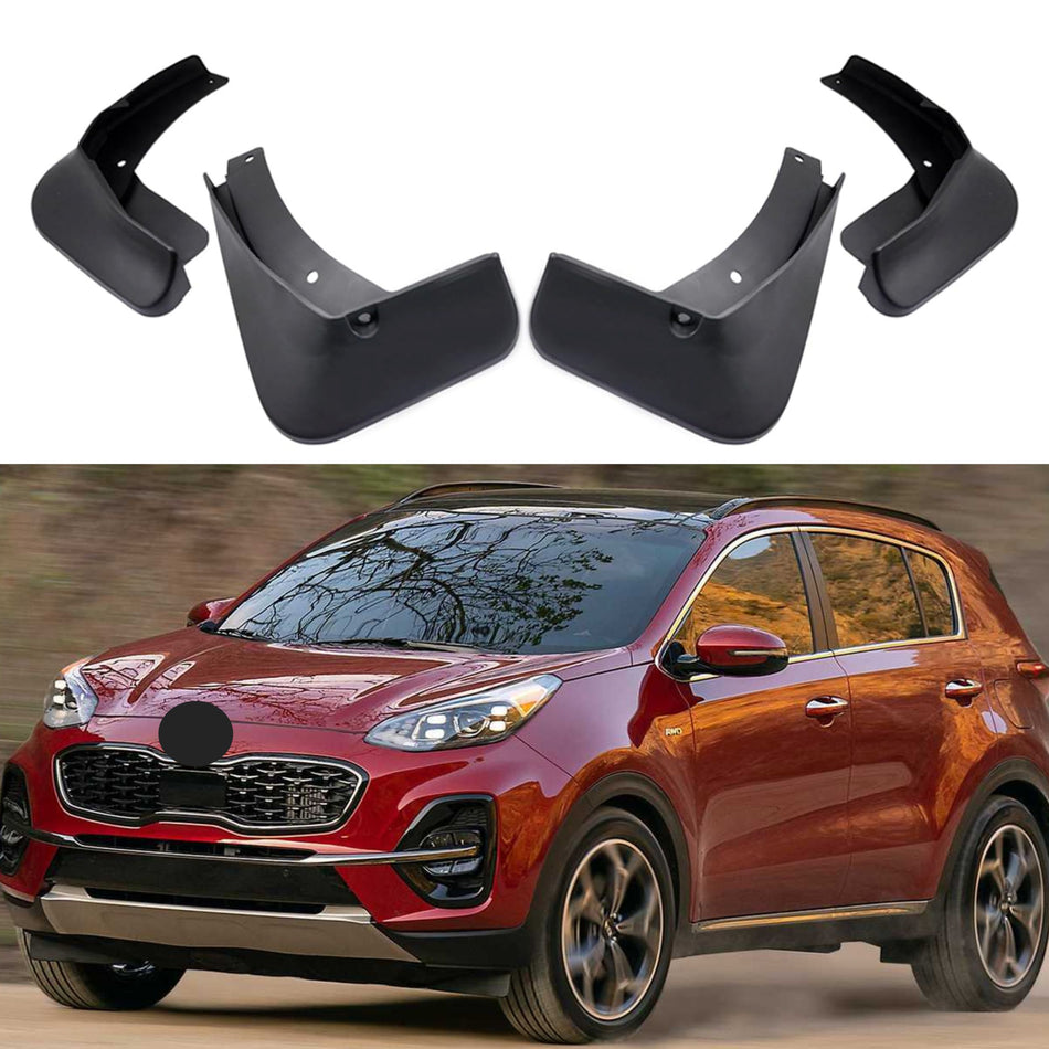 Garde-boue pour Kia Sportage 2017-2022, 4 pièces