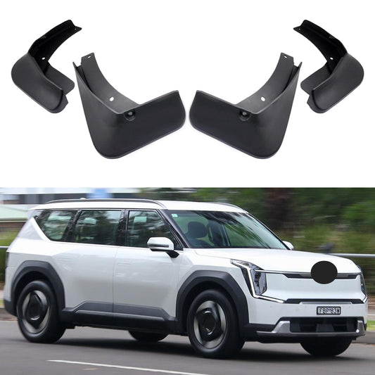 Garde-boue pour Kia EV9 2023-2024 (avec marchepied), 4 pièces