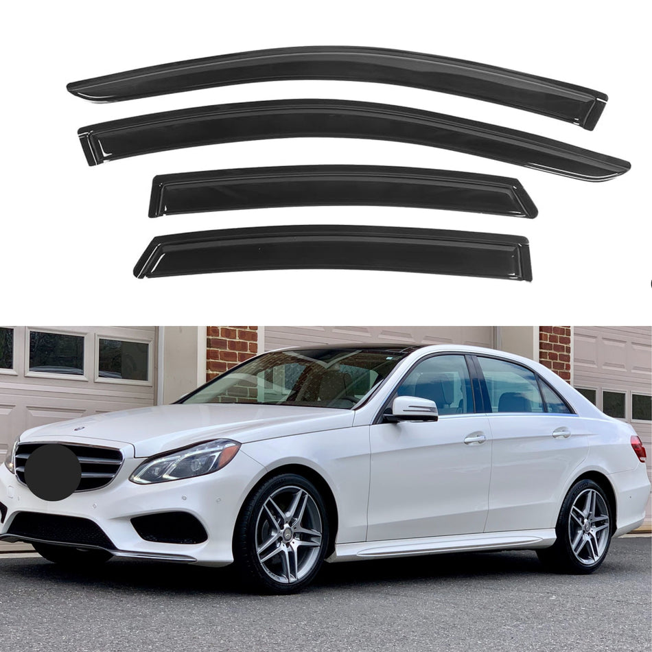 Pare-soleils pour Mercedes-Benz Classe E Berline 2010-2016, 4 pièces