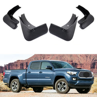Garde-boue pour Toyota Tacoma 2016-2021 (toutes tailles de cabine), 4 pièces