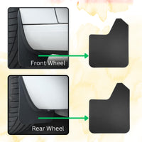 Garde-boue universel pour camionnette, 4 pièces