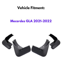 Mud Flap for Mecerdes GLA 2021-2022, 4-Piece