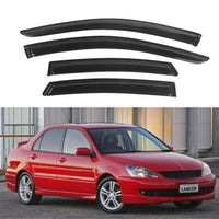 Window Visors for Mitsubishi Lancer Sedan 2002-2006, 4-Piece