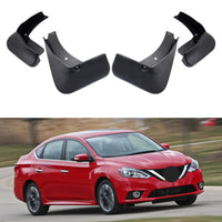 Bavette garde-boue pour Nissan Sentra 2016-2019, 4 pièces