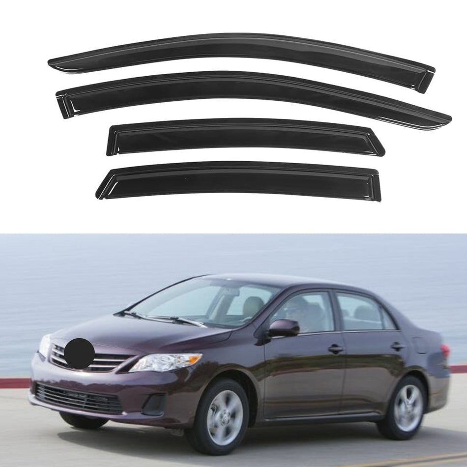 Pare-soleils pour Toyota Corolla Sedan 2009-2013, 4 pièces