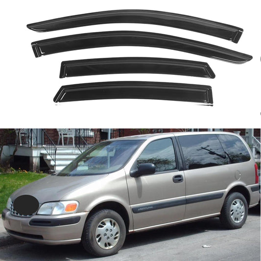 Pare-soleils pour Chevrolet Venture 1997-2005 et Oldsmobile Silhouette 1997-2001 et Pontiac Trans Sport/Montana 1997-2001, 4 pièces