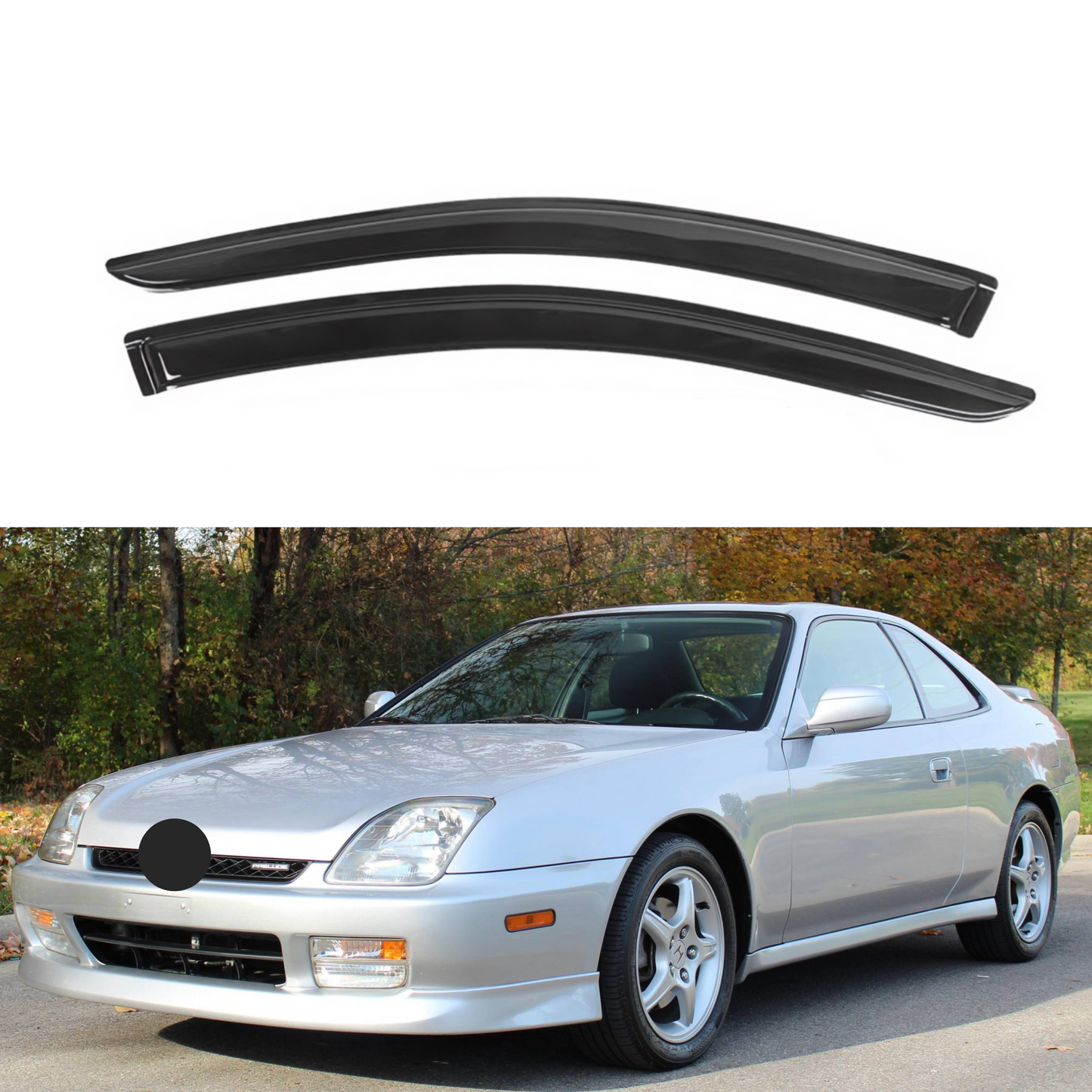 Pare-soleils pour Honda Prelude 1997-2001, 2 pièces