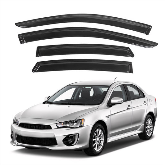 Pare-soleils pour Mitsubishi Lancer 2008-2017, 4 pièces
