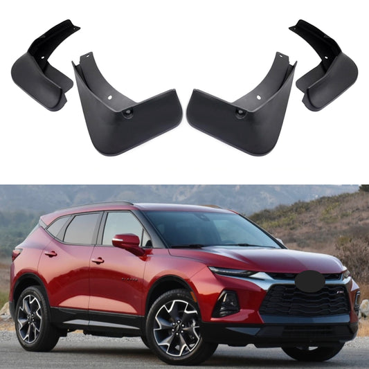 Bavette garde-boue pour Chevrolet Blazer 2019-2024, 4 pièces