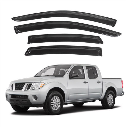 Pare-soleils pour Nissan Frontier Crew Cab 2005-2020 et Nissan Navara Crew Cab 2005-2020, 4 pièces