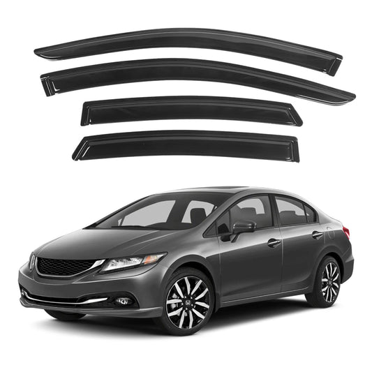 Pare-soleils pour Honda Civic Sedan 2012-2015, 4 pièces