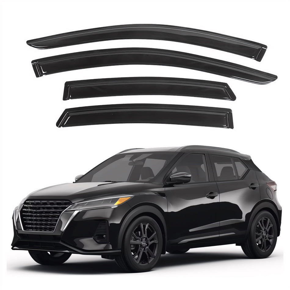 Pare-soleils pour Nissan Kicks 2018-2024, 4 pièces