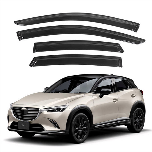 Pare-soleils pour Mazda CX-3 2016-2021, 4 pièces