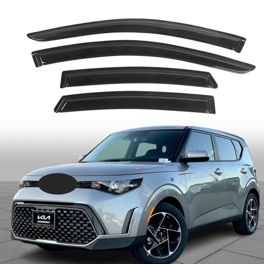Pare-soleils pour Kia Soul 2020-2024, 4 pièces