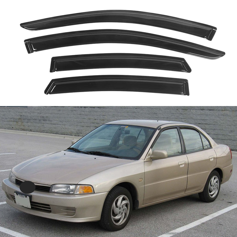 Pare-soleils pour Mitsubishi Mirage Sedan 1997-2001, 4 pièces