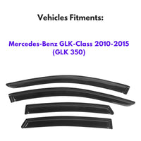 Pare-soleils pour Mercedes-Benz Classe GLK 2010-2015 (GLK 350), 4 pièces
